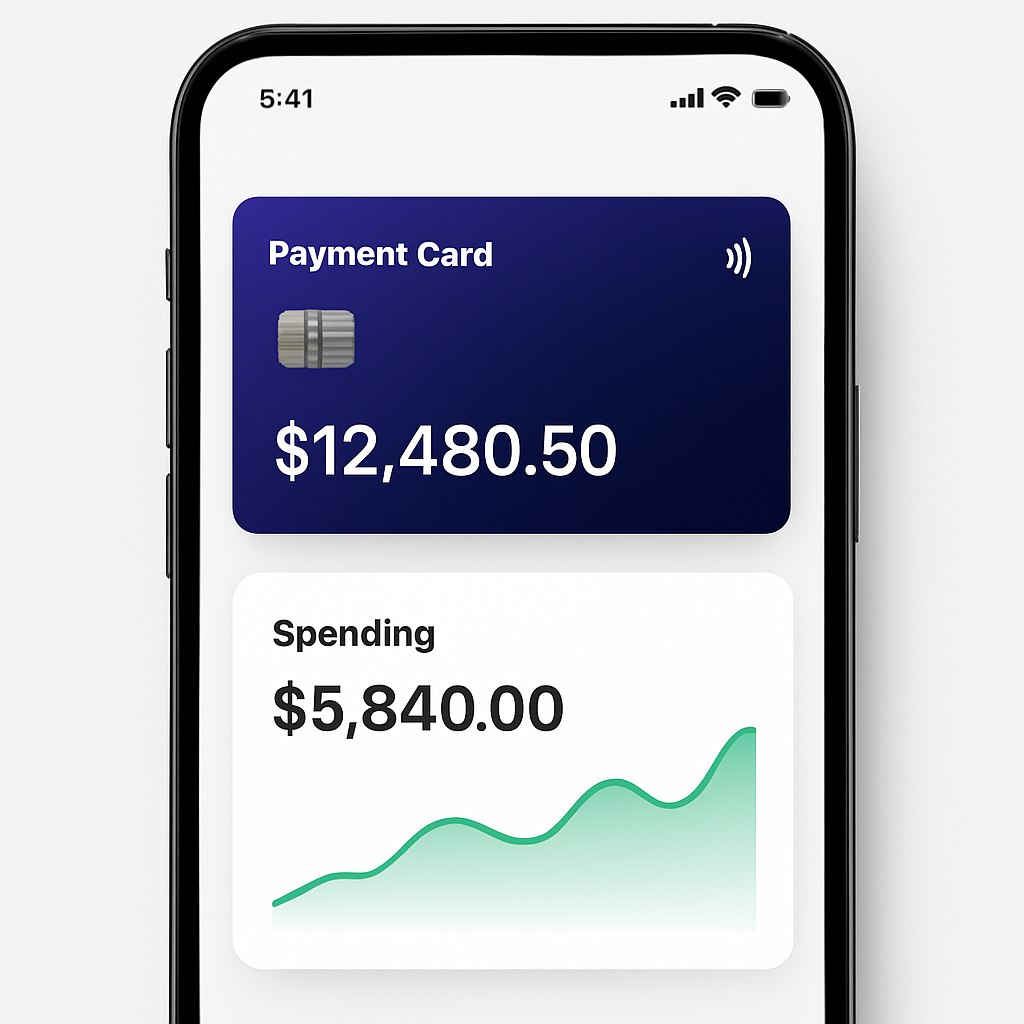 Vaulta — Finance app preview
