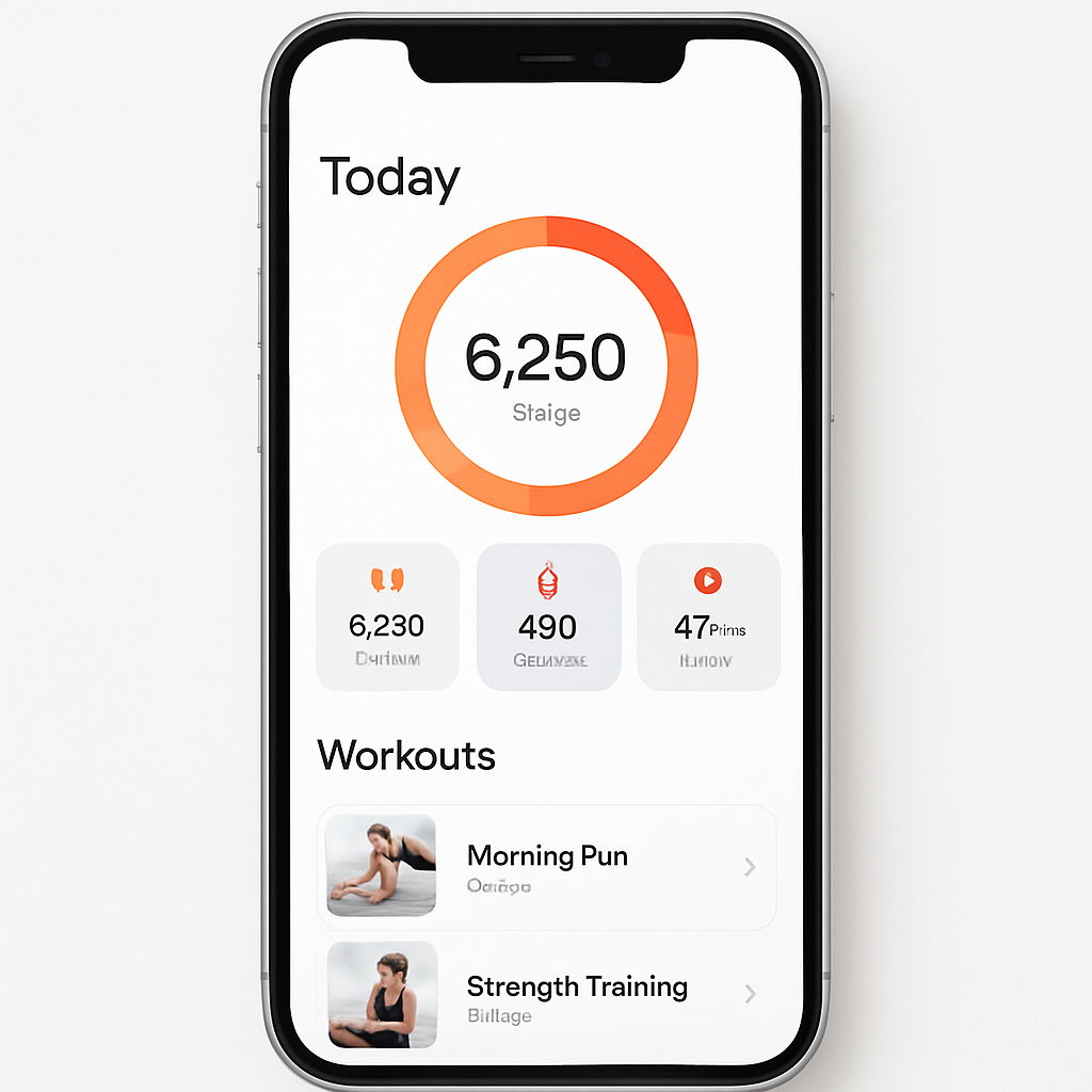 Pulse — Fitness app preview