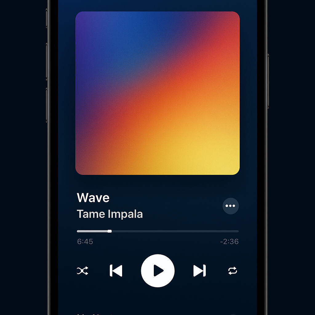 Tempo — Music app preview